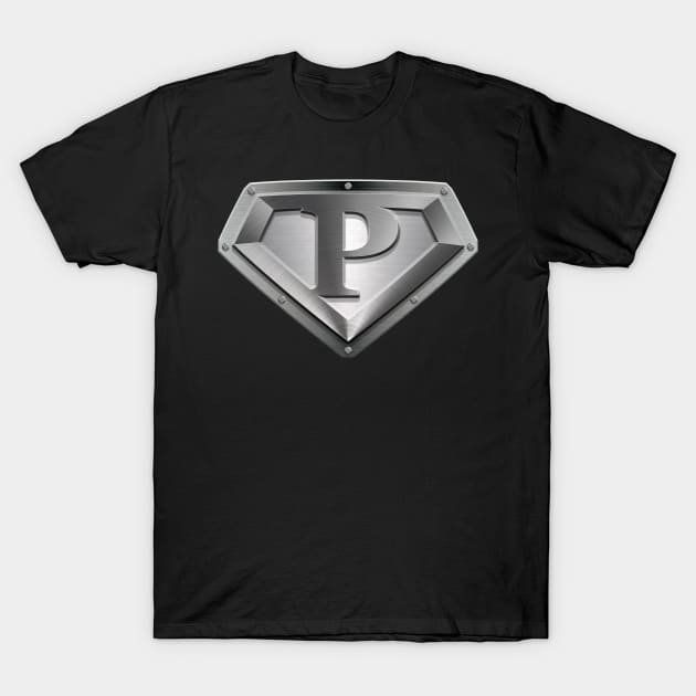 Super Sleek Style P Symbol T-Shirt by TheGraphicGuru